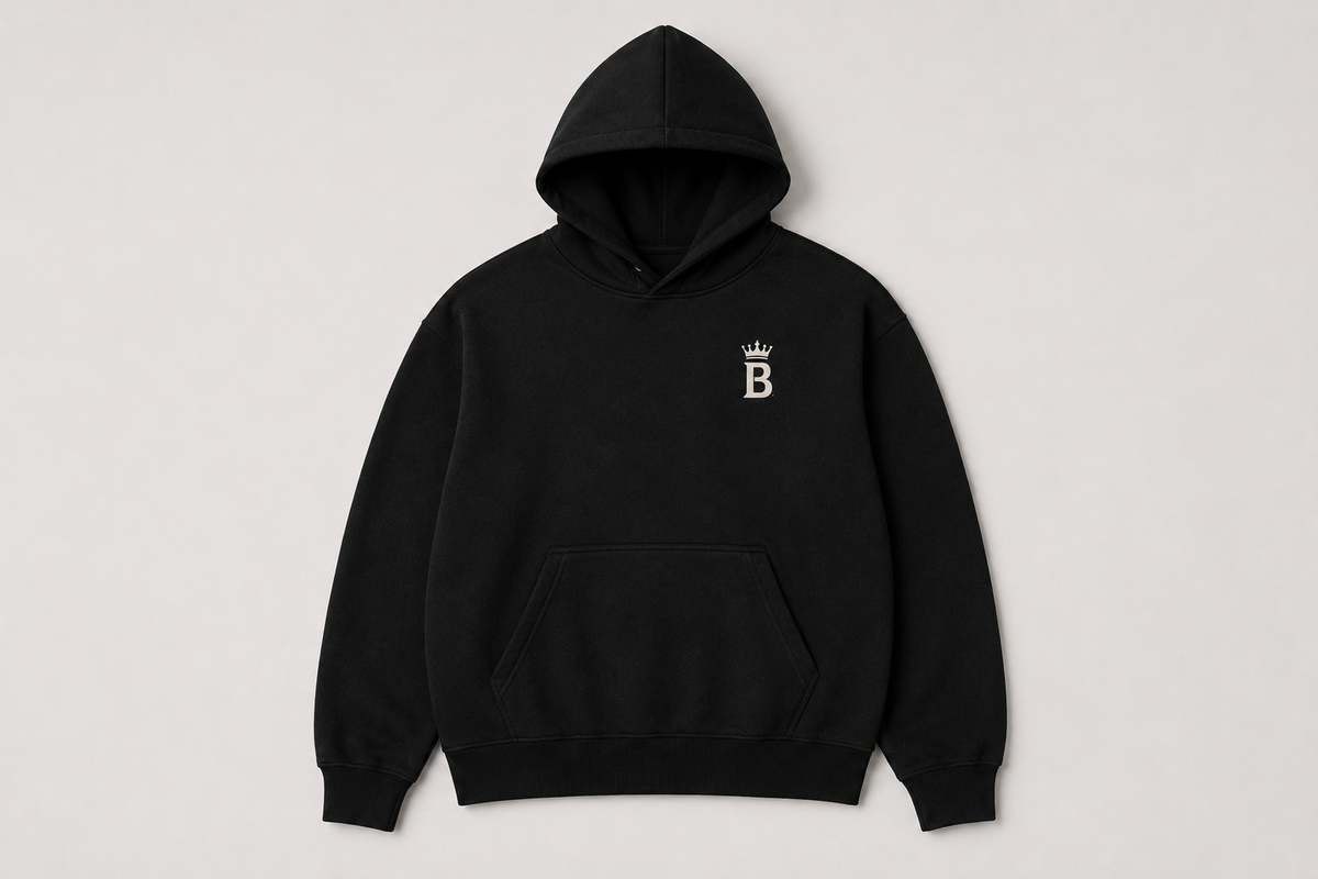 Work Walks In hoodie front